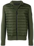 Canada Goose Padded Front Knitted Jacket - Green