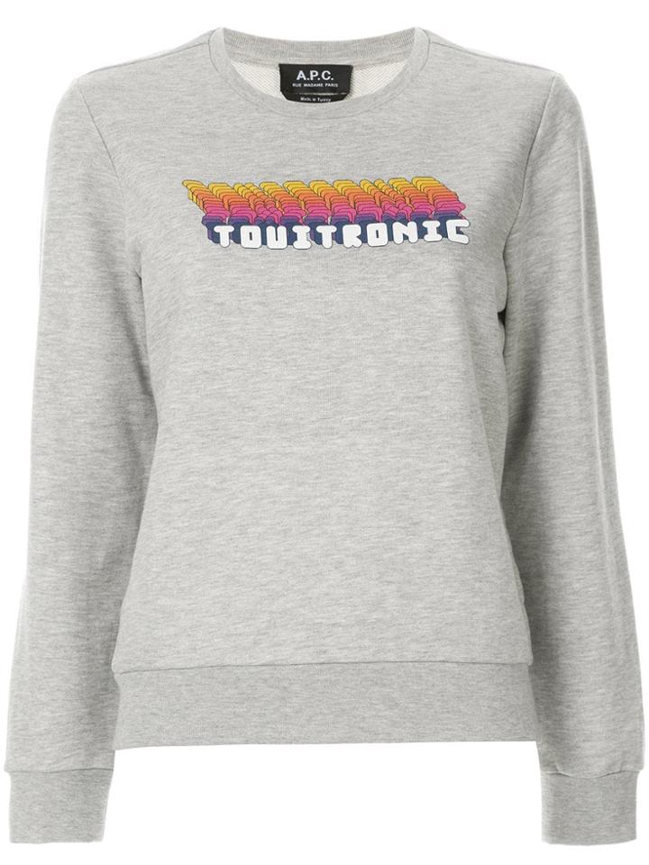 A.p.c. Vintage Sweatshirt - Grey