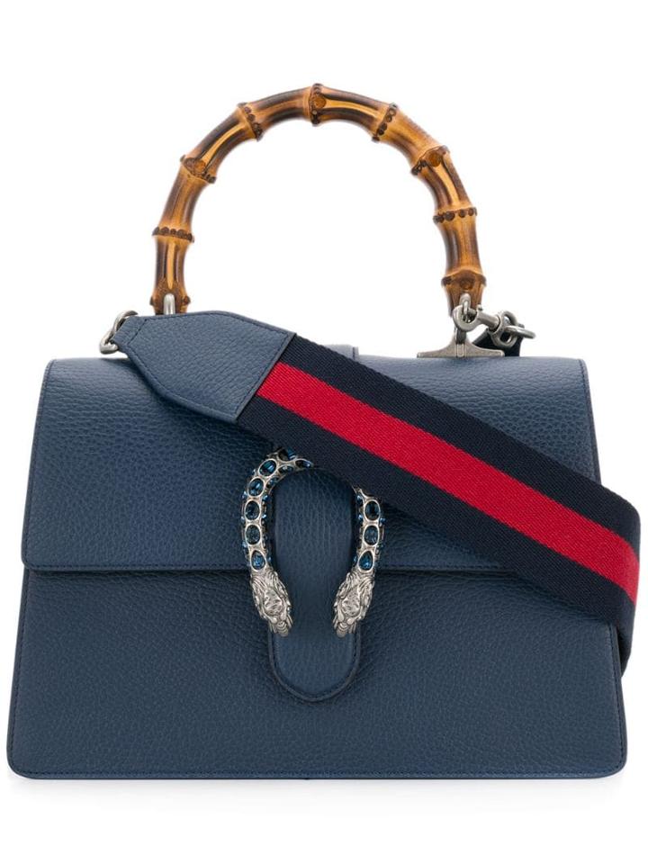 Gucci Dionysus Bamboo Tote - Blue