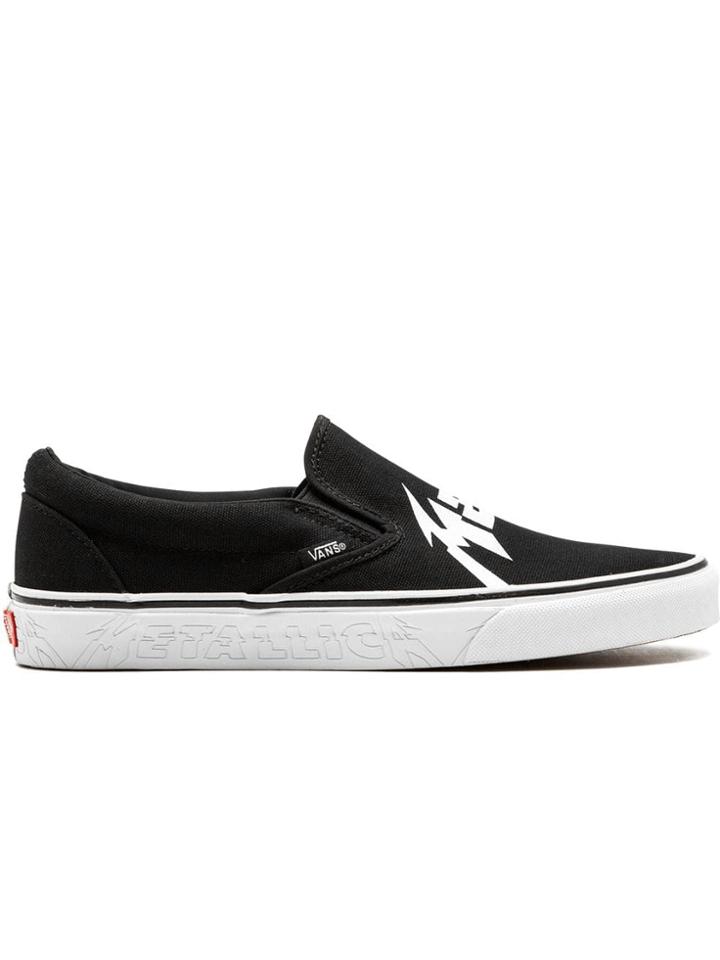 Vans X Metallica Ua Slip-on Sneakers - Black