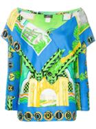 Versace Vintage Miami Printed Shirt - Multicolour