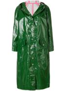 Alexa Chung Hooded Raincoat - Green