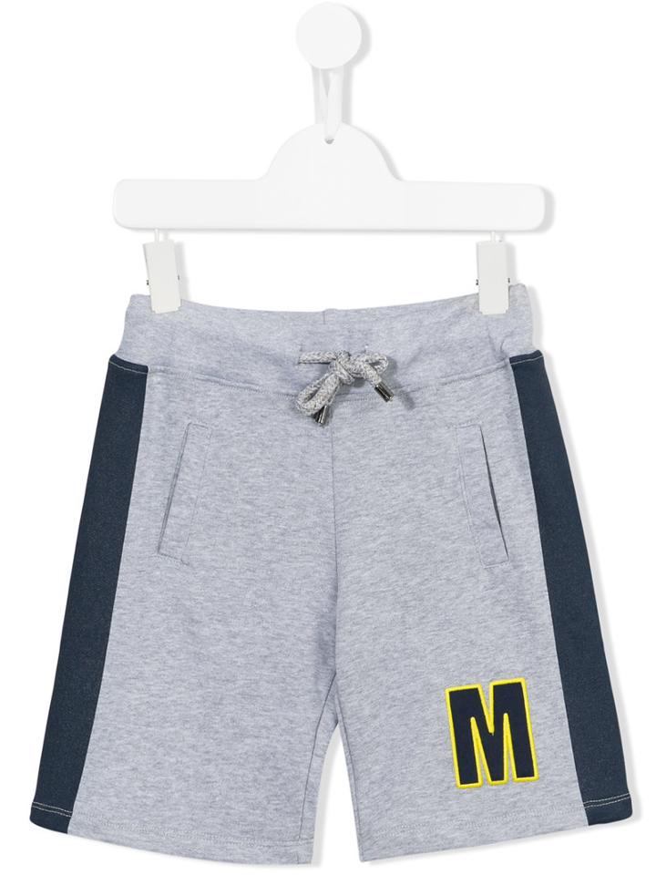 Msgm Kids Casual Shorts, Toddler Boy's, Size: 4 Yrs, Grey