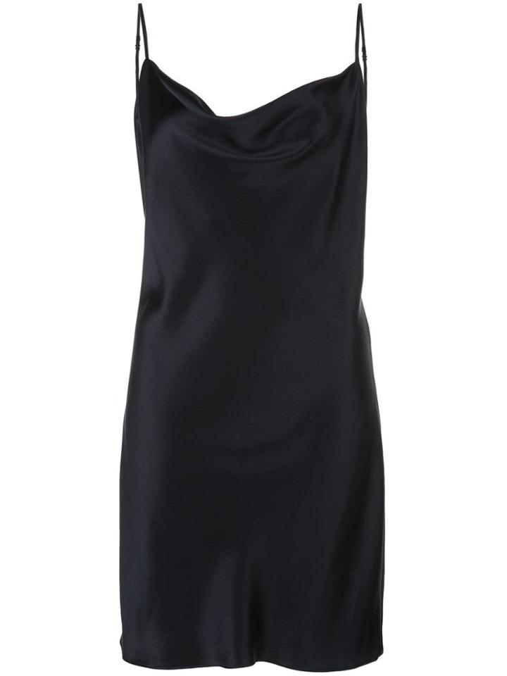 Fleur Du Mal Sleeveless Mini Dress - Blue