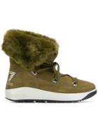 Ea7 Emporio Armani Lace-up Boots - Green
