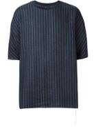 3.1 Phillip Lim Oversized Pinstripe T-shirt