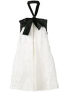 Zimmermann Winsome Suspended Bow Dress, Women's, Size: 2, White, Cotton/viscose/linen/flax