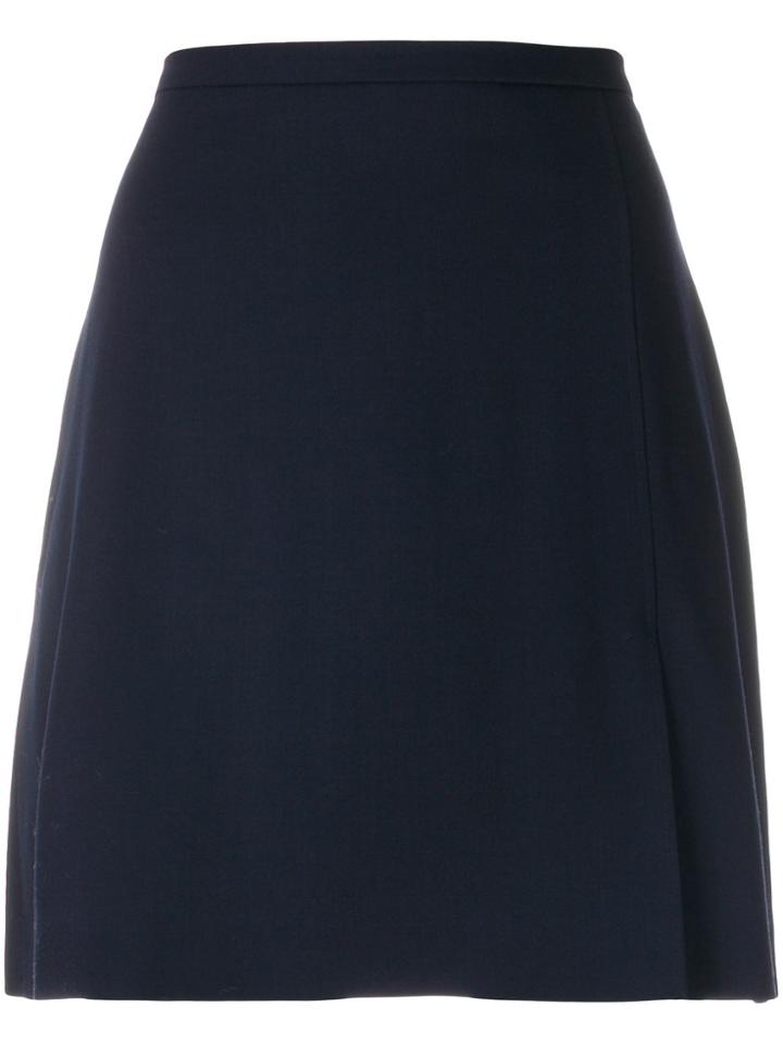 Giorgio Armani Vintage Classic A-line Skirt - Blue