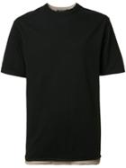 T By Alexander Wang Double Layered T-shirt - Black