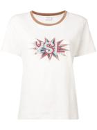 Saint Laurent Logo T-shirt - Neutrals