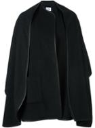 Akris Punto Boxy Single Button Poncho