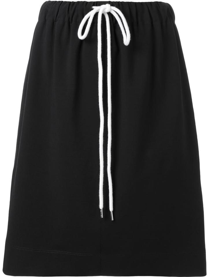 Bassike Drawstring Waist Skirt