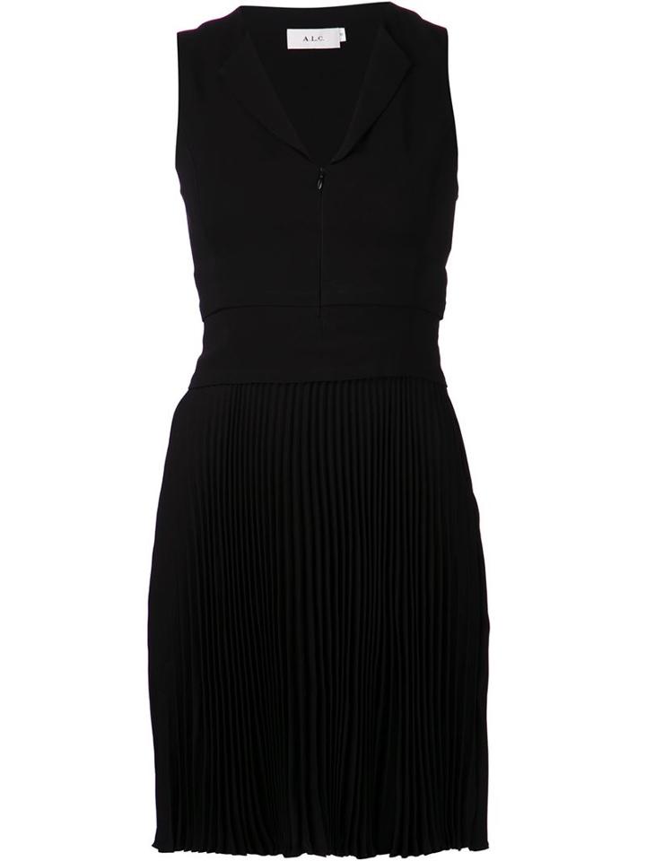 A.l.c. 'etta' Dress, Women's, Size: 4, Black, Spandex/elastane/viscose