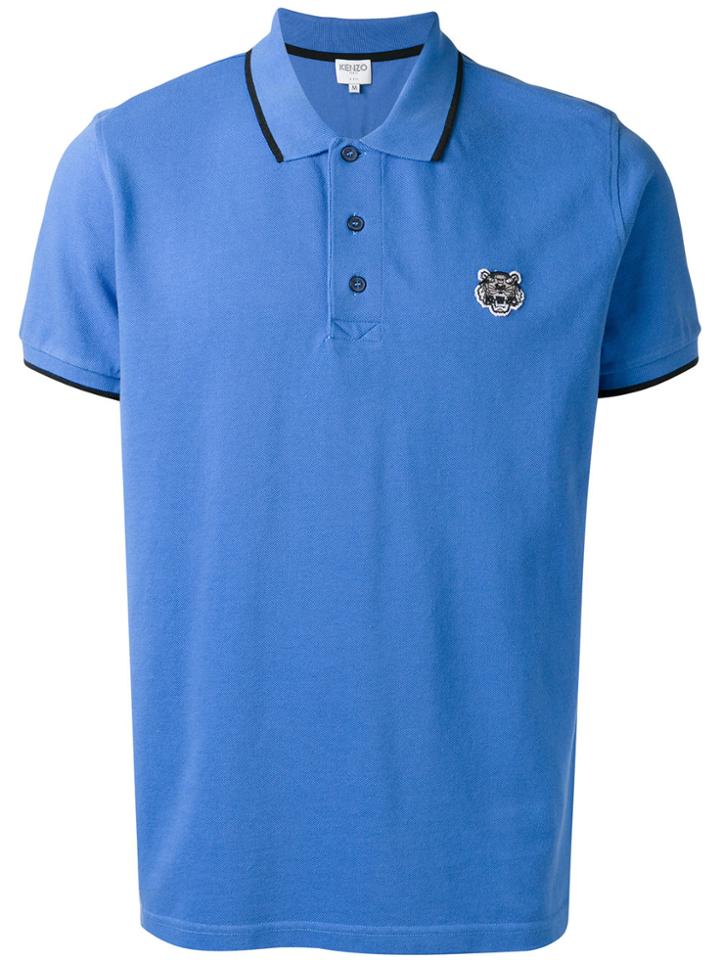 Kenzo Classic Polo Top - Blue