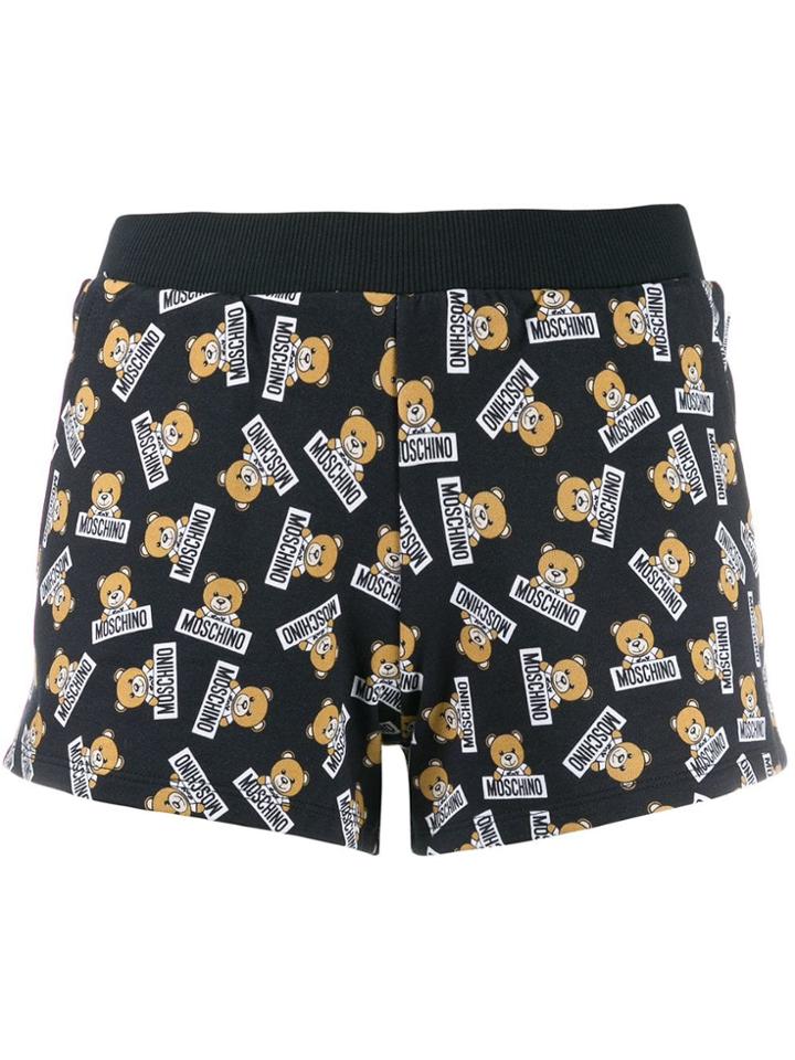 Moschino Teddy Bear Print Shorts - Blue