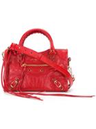 Balenciaga Mini 'classic City' Crossbody Bag, Women's, Red, Lamb Skin