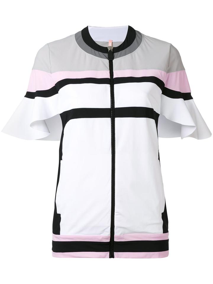 No Ka' Oi - Nuha Zipped Jacket - Women - Polyamide/spandex/elastane - S, White