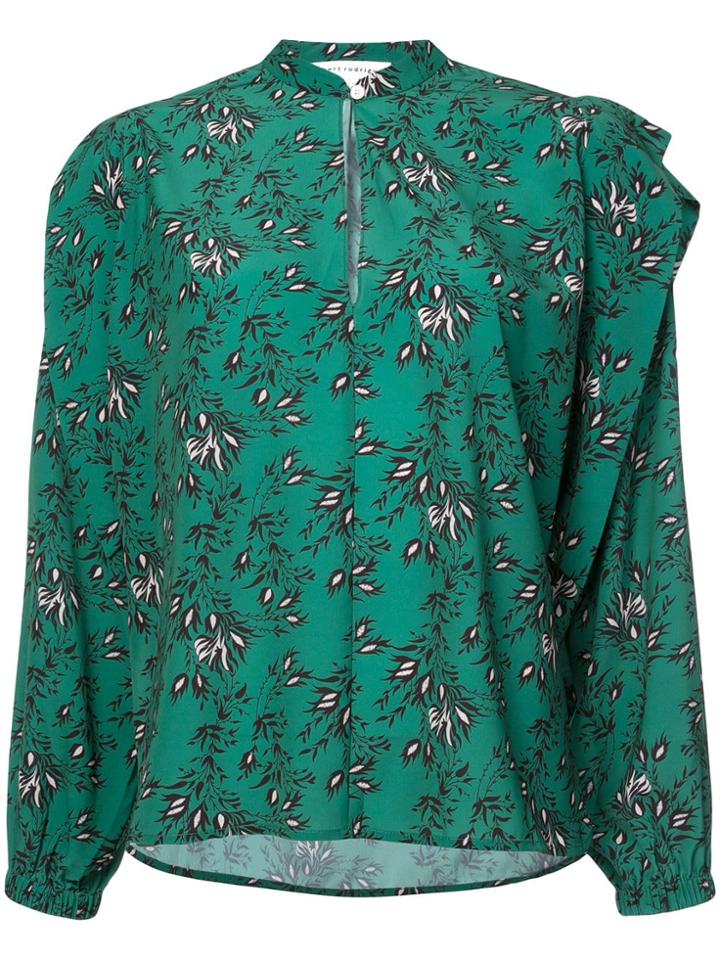 Robert Rodriguez Longsleeved Blouse - Green