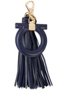 Salvatore Ferragamo Gancio Tassel Bag Charm - Blue