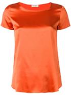 Blanca Shirt Sleeve Top - Orange