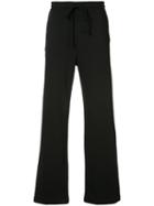 Raf Simons Drawstring Bootcut Sweatpants, Men's, Size: Large, Black, Cotton