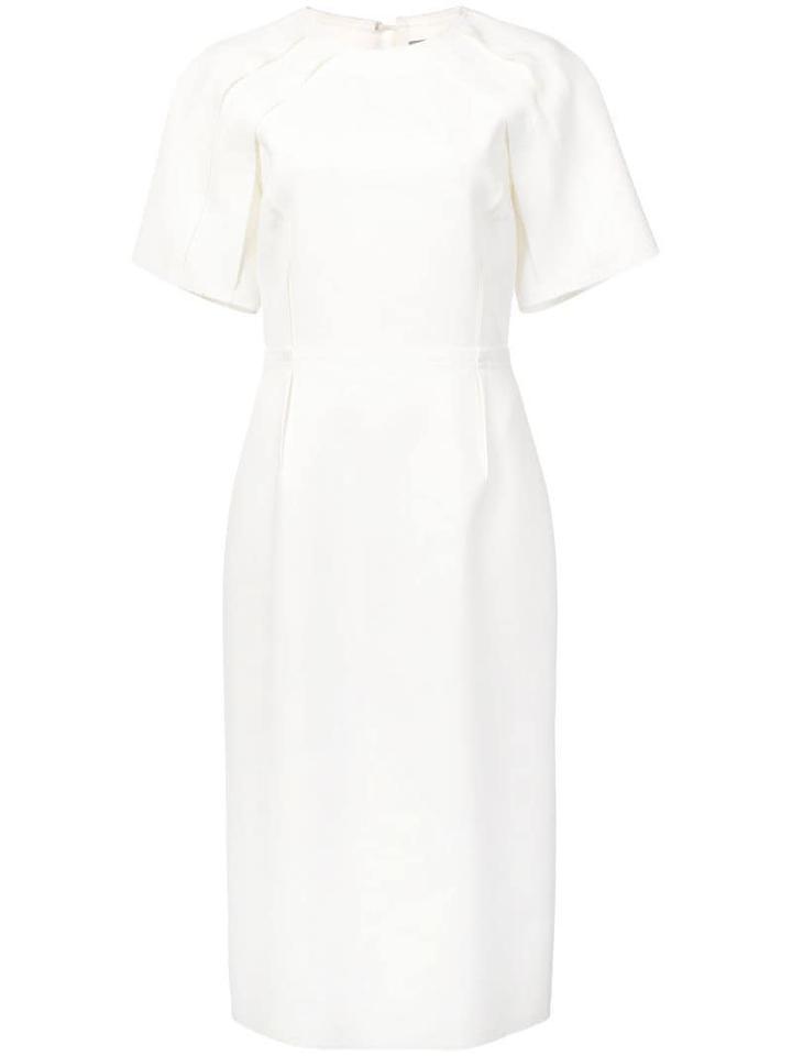 Jason Wu Collection Fitted Shortsleeved Dress - White