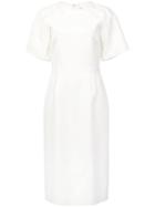 Jason Wu Collection Fitted Shortsleeved Dress - White