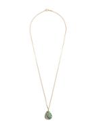 Isabel Marant Holographic Charm Necklace - Green