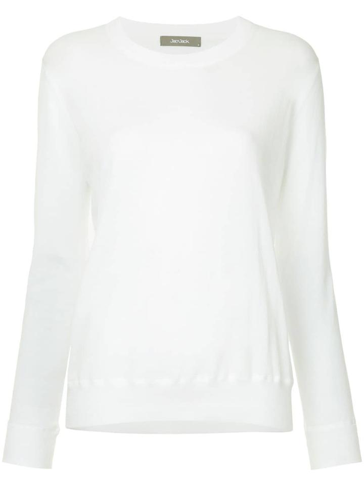 Jac+ Jack Edyth Sweater - White