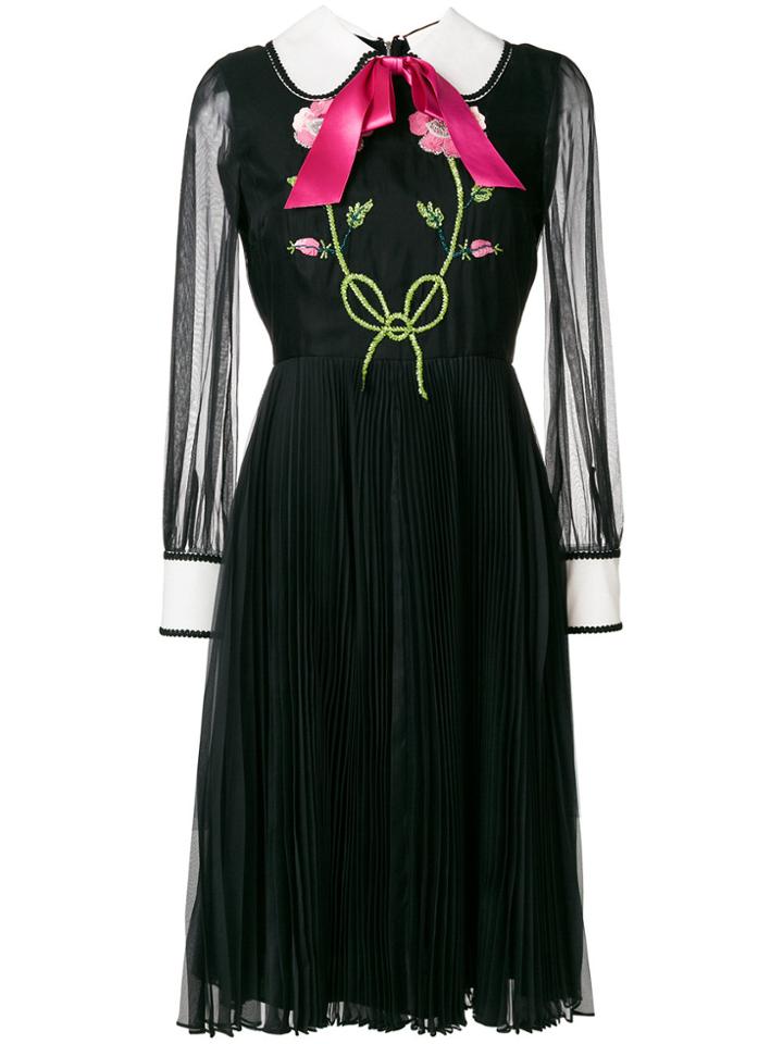 Gucci Bow Tie Dress - Black