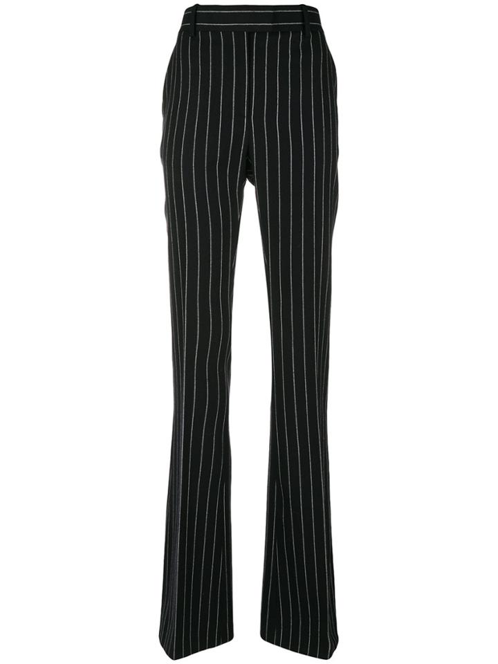 Tom Ford Striped Trousers - Black
