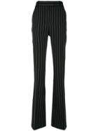 Tom Ford Striped Trousers - Black