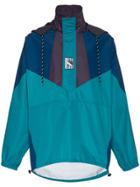 Balenciaga Blue Double Hem Windbreaker