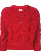 Brunello Cucinelli 'porpora' Pullover, Women's, Size: Large, Red, Cashmere