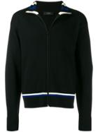 Joseph Zip Up Cardigan - Black