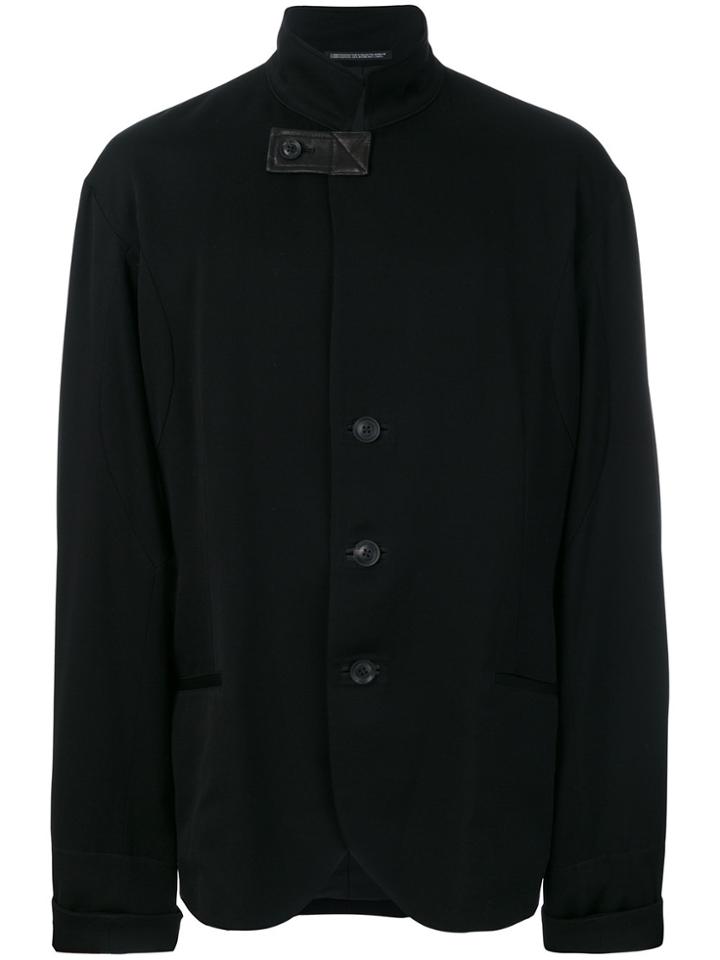 Yohji Yamamoto Fitted Cardi-coat - Black