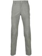 Hysteric Glamour Checkered Zip Back Skinny Trousers - Grey