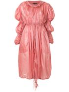 Blindness Long Waterproof Jacket - Pink & Purple