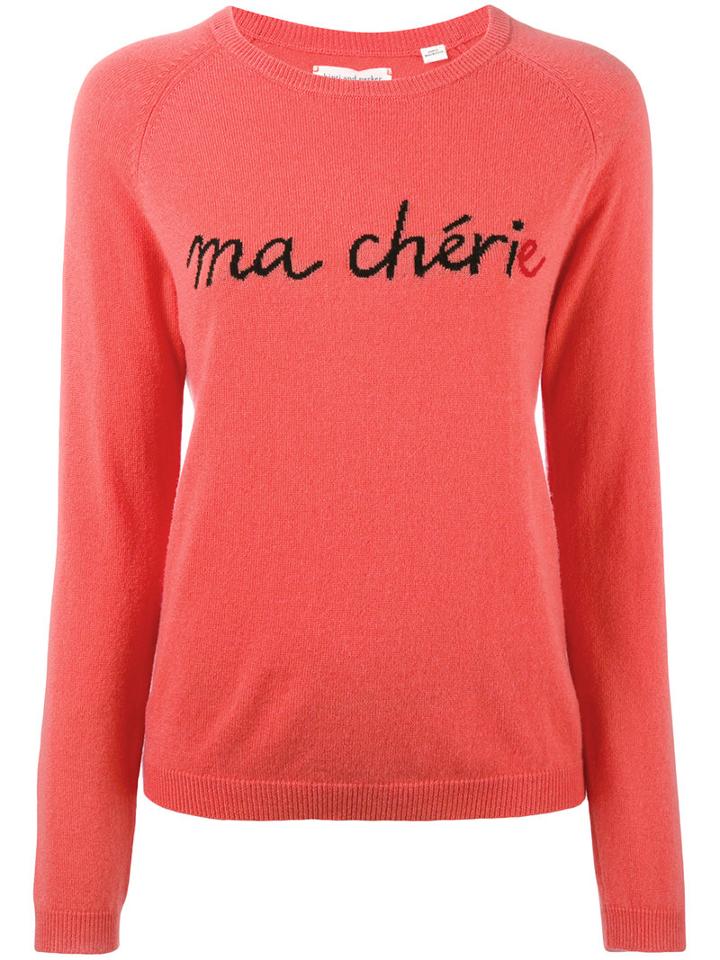 Chinti And Parker - Ma Cherie Sweater - Women - Cashmere - Xs, Red, Cashmere
