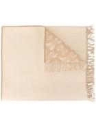 Burberry Reversible Monogram Cape - White