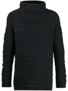 Forme D'expression Roll Neck Jumper - Blue