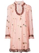 Coach Outerspace Print Dress - Pink