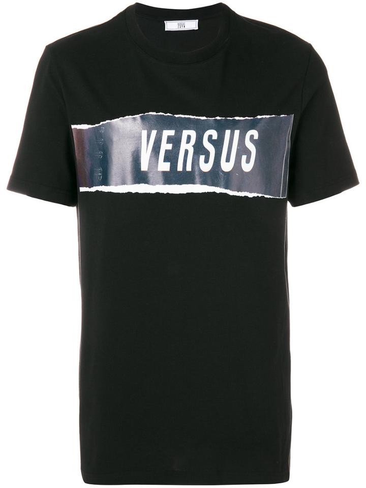 Versus - Zayn X Versus Logo Graphic T-shirt - Men - Cotton - S, Black, Cotton