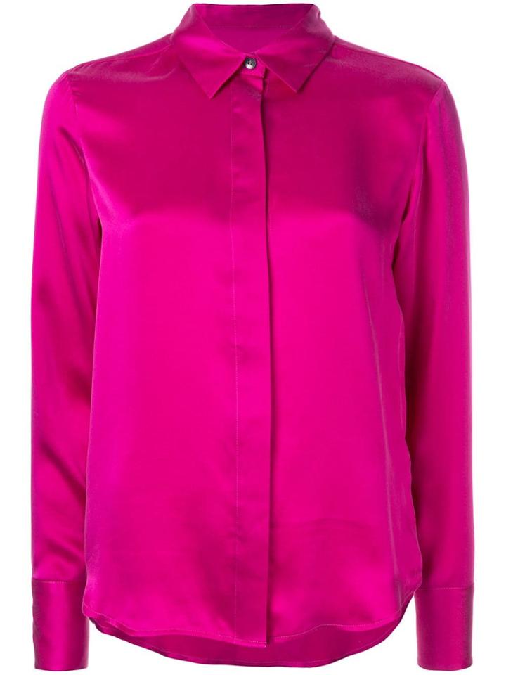 Nobody Denim Washed Shirt - Purple