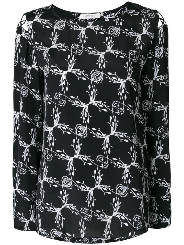 Dorothee Schumacher Printed Blouse - Black