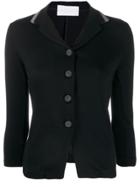 Fabiana Filippi Knitted Style Blazer Jacket - Black