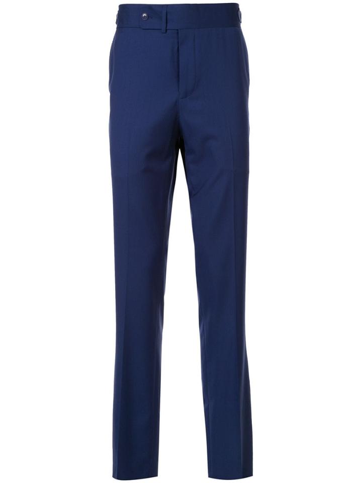 Shanghai Tang Slim-fit Trousers - Blue