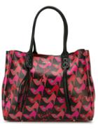 Lanvin Pump Print Shopper Tote, Women's, Pink/purple, Leather
