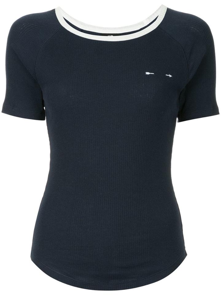 The Upside Side Stripe T-shirt - Blue