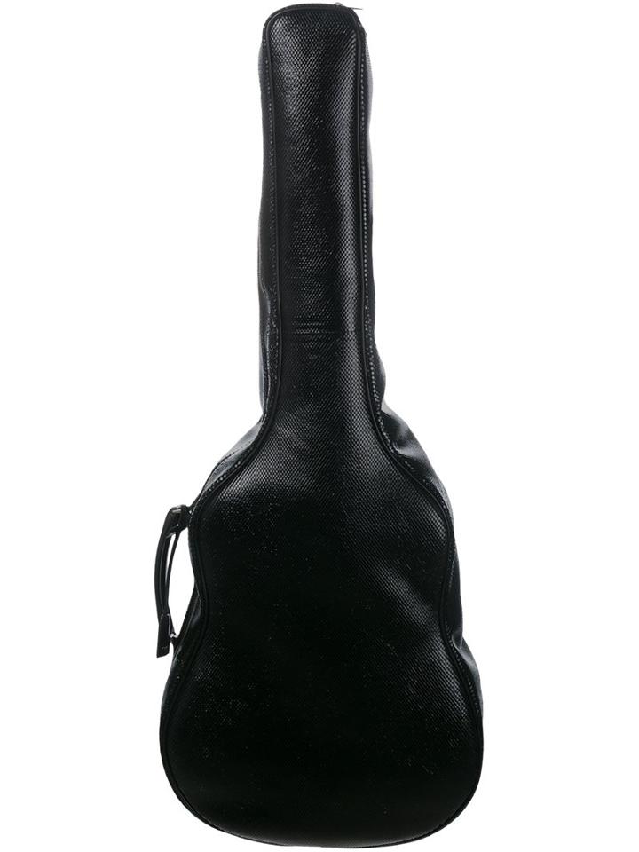 Saint Laurent Python Embossed Guitar Case, Black, Calf Leather/velvet